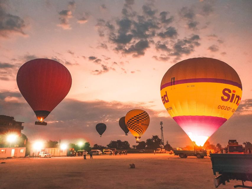 Luxor: Amazing Sunrise Hot Air Balloon Ride - The pre-dawn pickup and crossing