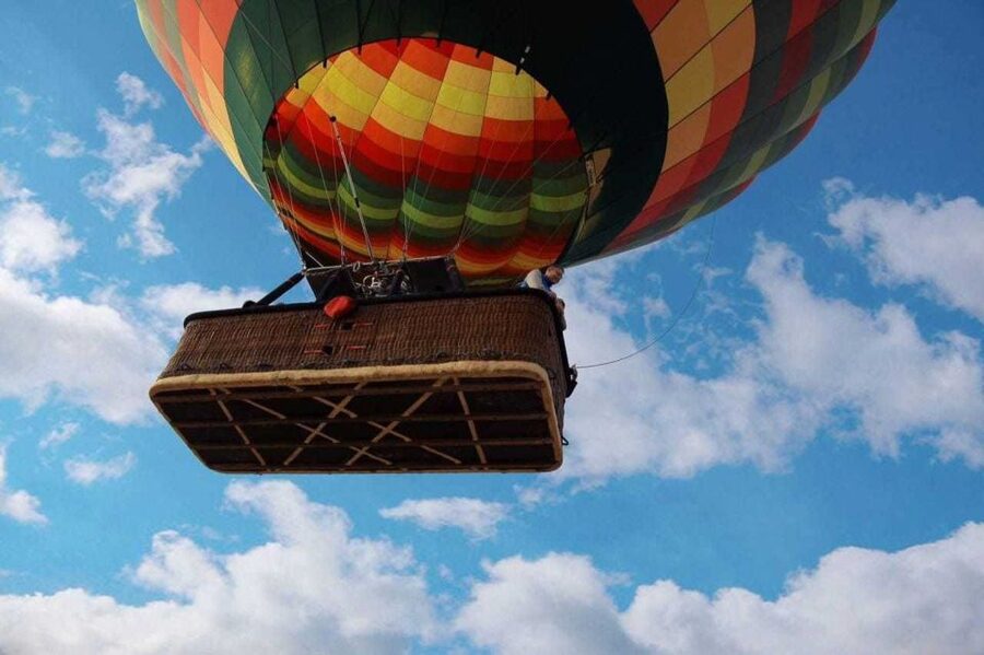 Luxor: Deluxe Sunrise Hot Air Balloon - Landing, certificate, and return to town