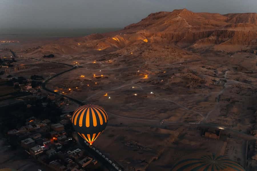 Luxor: Hot Air Balloon Ride over Luxor Relics - Why Luxor looks different from the air