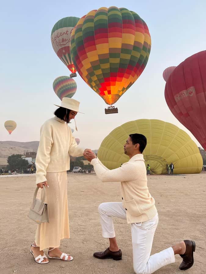 Luxor: Hot Air Balloon Ride over Luxor Relics - Landing safely in farmland or desert country