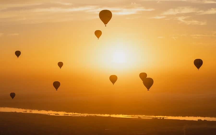 Luxor: Hot Air Balloon Ride over Luxor Relics - Weather cancellations are part of the deal