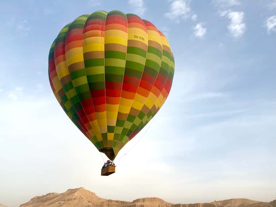 Luxor: Hot Air Balloon Ride Over Temple of Hatshepsut - What You Can See Below