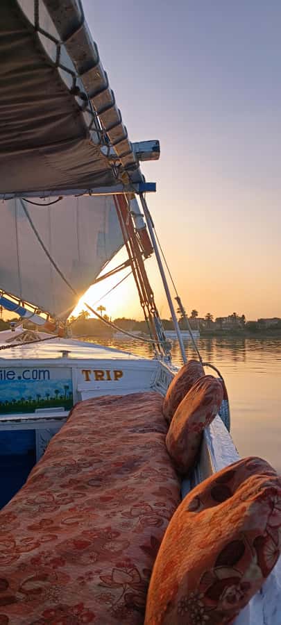 Luxor: Nile River Private Sunset Felucca Ride - Value at $27 per person