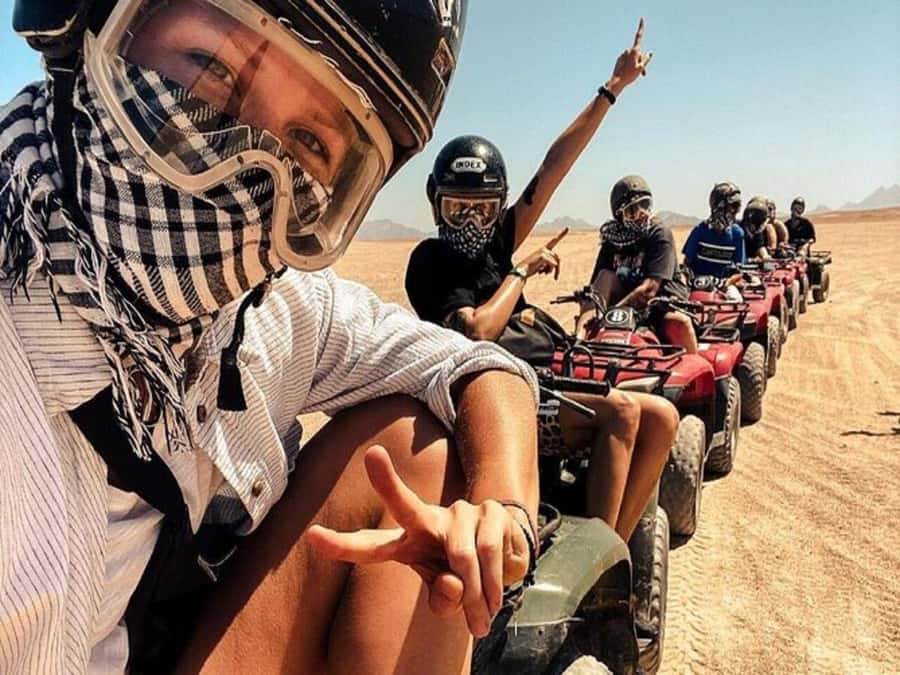 Luxor: Quad Bike Safari Experience - From Luxor hotel to open desert