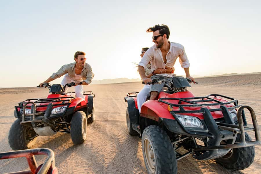 Luxor: Quad Bike Safari Experience - One hour across Luxor’s sandy tracks