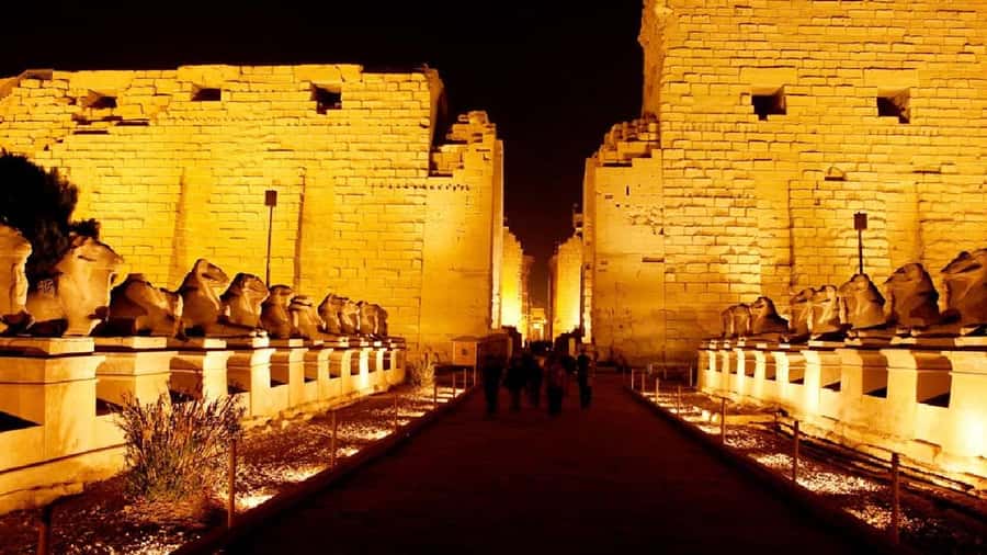 Luxor: Sound & Light Show at Karnak with Hotel Transfers - The 75-minute sound and light presentation