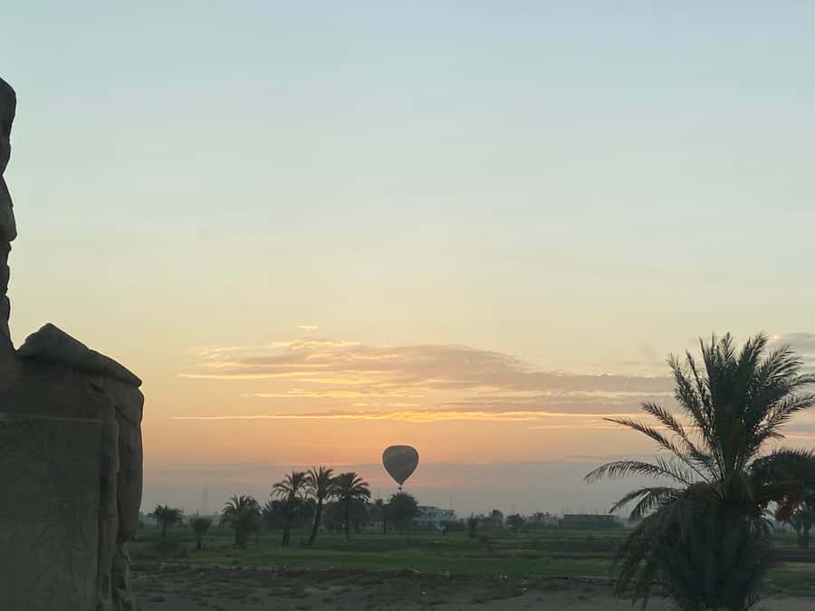 Luxor: West Bank Hot Air Balloon Ride with Hotel Pickup - From hotel pickup to the launch site