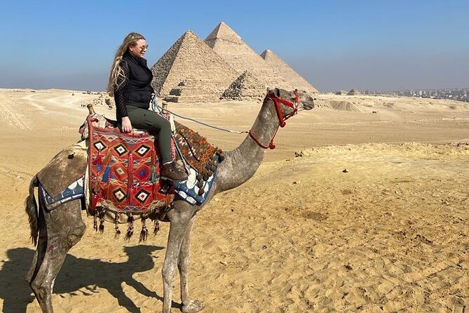 Luxury Private Tour Giza Pyramids ,Egyptian Museum and Bazaars - Giza Pyramids: three famous monuments in two hours
