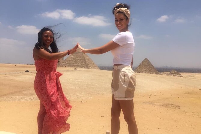 Luxury Private Tour Giza pyramids ,Sphinx ,Camel Rid and Lunch - The Great Sphinx and the Cheops temple area