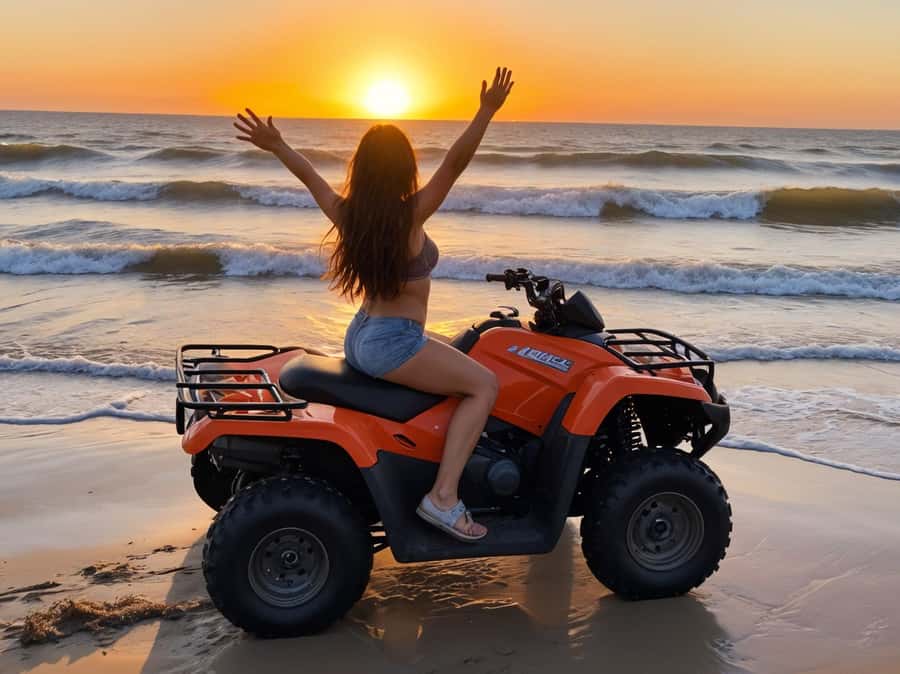 Makadi Bay: ATV, Sea View, Camel, Stargazing, Dinner & Show - Safety training before the desert tracks