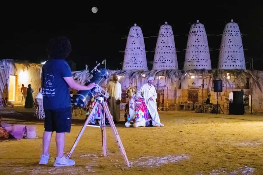 Makadi Bay: BADU Luxury Bedouin Dinner Experience & Stargaze - Stargazing with Diaa and the desert sky