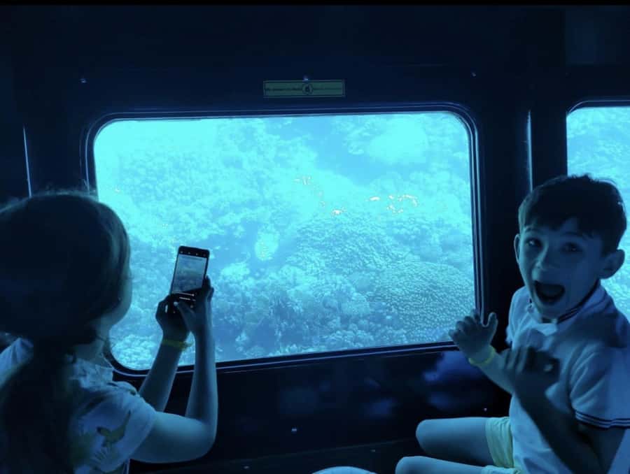 Makadi Bay: Royal Seascope Submarine Cruise & Snorkel stop - The first 15 to 25 minutes on the water