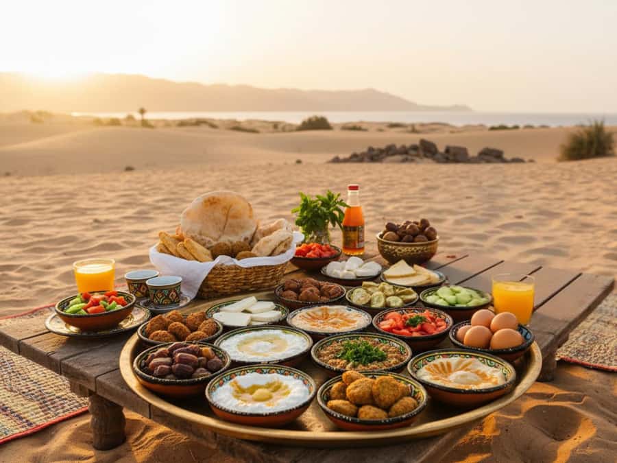 Makadi Bay: Sunrise Quad & Traditional Oriental Breakfast - The safety briefing and test ride