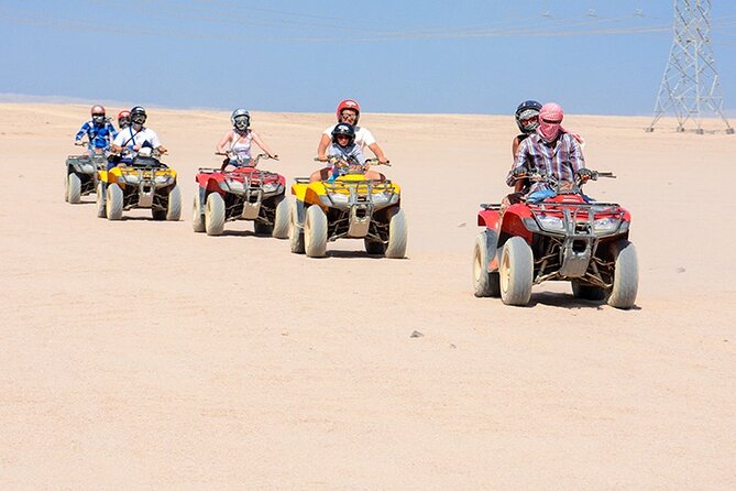 Makadi Bay: Sunset Quad & ATV Adventure & Seaview - Two hours across Makadi Bay’s desert and coast