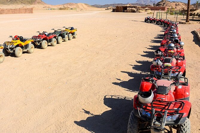Makadi Bay: Sunset Quad & ATV Adventure & Seaview - Dinner, music, and stargazing after dark