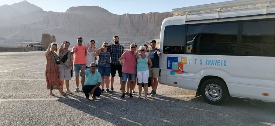 Marsa Alam: Valley of the Kings & Karnak Temples Luxor Tour - The desert road from Marsa Alam