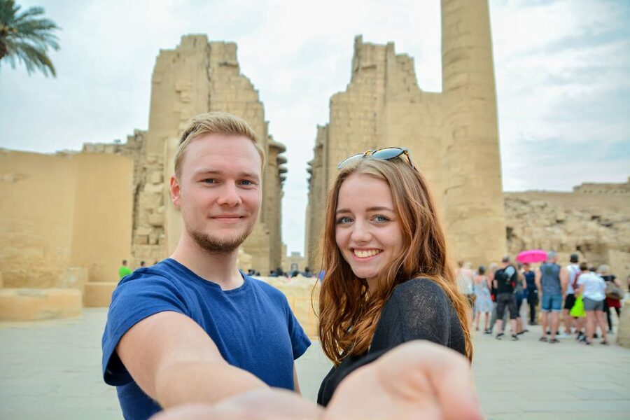 Marsa Alam: Valley of the Kings & Karnak Temples Luxor Tour - Karnak and the 134-column hall