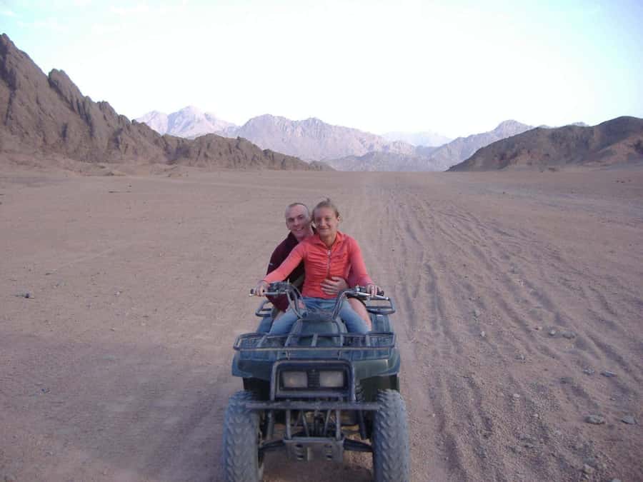 Morning Trip: Desert Safari Riding a Speed Quad Bike, Pickup - Riding from Hurghada into the Eastern Desert