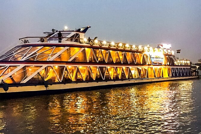 Nile River Dinner Cruise on a Yacht with Open Buffet - Nile views at sunset and after dark