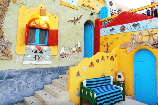 Nubian Village and Philae Temple Private Guided Tour From Aswan - Reaching Agilkia Island by motorboat