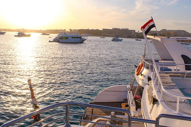 Orange Bay Island - Hurghada pickup and the short ride to the marina
