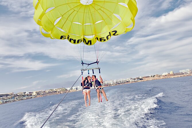 Parasailing Ride - Sharm El Sheikh, Single or Double, Private Car - Up Above the Red Sea