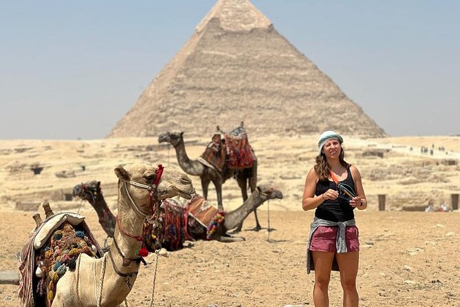 Private 4 Hour Giza Pyramids Sphinx Camel Lunch Pyramid Inside - Starting at the three pyramids of Giza