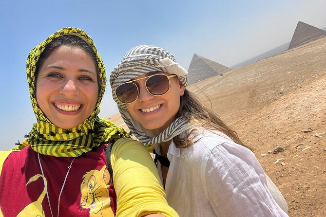 Private 4 Hour Giza Pyramids Sphinx Camel Lunch Pyramid Inside - The 15-minute camel ride and photo stop