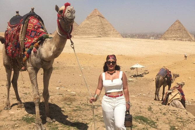 Private 4 Hour Giza Pyramids Sphinx Camel Lunch Pyramid Inside - Meeting the Sphinx and hearing the story behind it