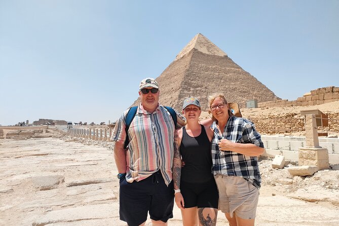 PRIVATE ALL INCLUSIVE Giza Pyramids,Sphinx,Camel&Inside Pyramid - The Valley Temple and the Great Sphinx