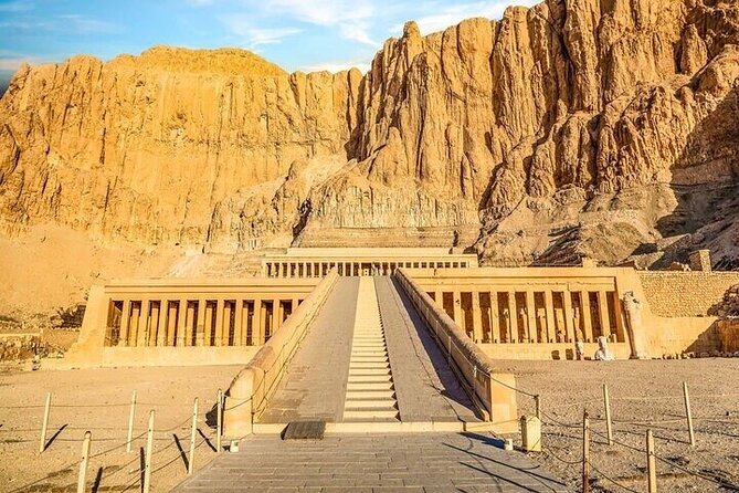 Private Day from Cairo to Luxor by plane with hotel,balloon,west,east and lunch - Hatshepsut and Medinet Habu on the West Bank