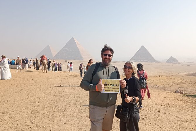 Private Day from Sharm to Cairo by plane, all entrance fees, Camel, Lunch, Guide - Lunch is practical, but ask where the time goes
