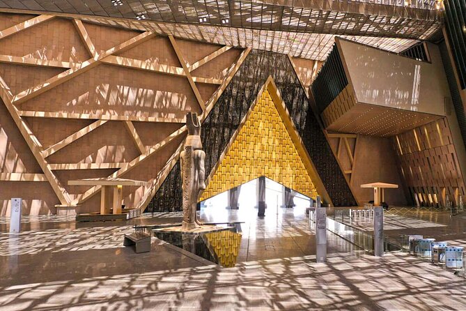 private Day pyramids tour and Grand Egyptian Museum - Three hours inside the Grand Egyptian Museum