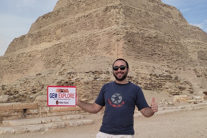 Private Day Tour Saqqara Pyramids, Memphis and Dahshur Pyramids - Going inside the Red and Bent Pyramids