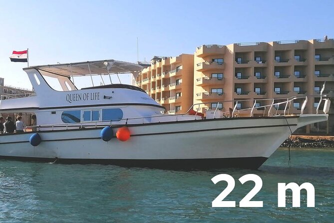 PRIVATE! | Full Day Charter Boat Trip| Up to 14 | Snorkeling and Islands tour - Omo Gamaar: your first look beneath the Red Sea