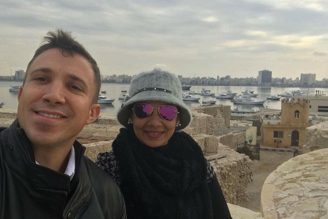 Private Full Day Tour to Alexandria from Cairo by Car - Qaitbay Citadel beside the Mediterranean