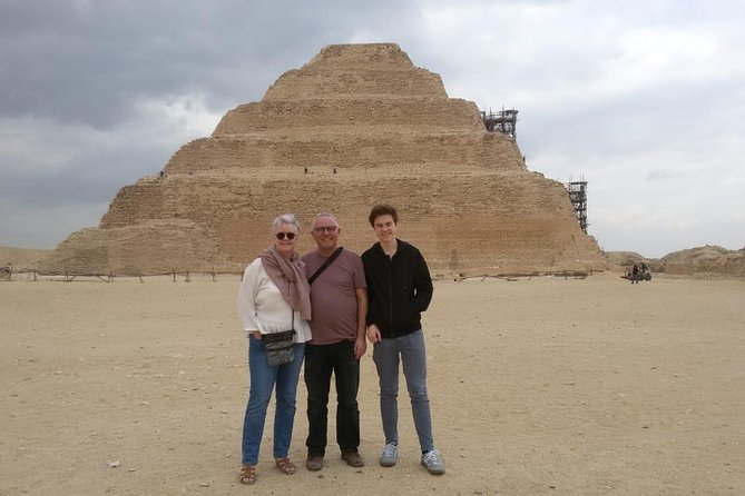 Private full day tour to Giza Pyramids, Sphinx, Sakkara and Dahshour with guided - The Step Pyramid of Djoser puts Giza in context