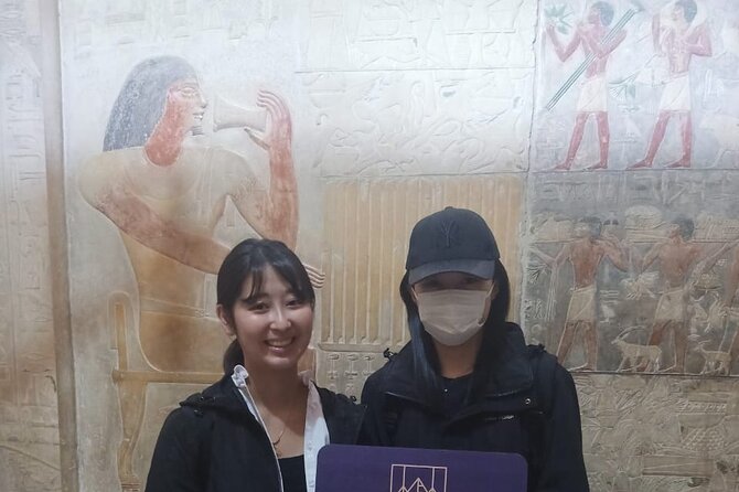 Private Giza Pyramids Memphis and Sakkara Day Tour - Timing, pickup, and the private vehicle