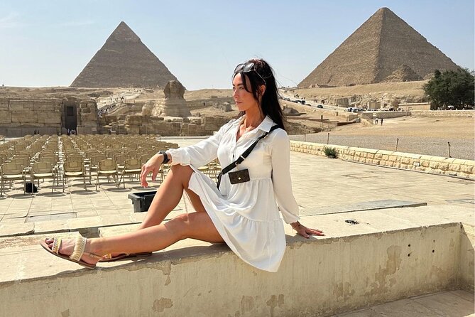 Private Giza Pyramids & Sakkara Tour with Camel Ride & Lunch - The Great Sphinx and its royal connection