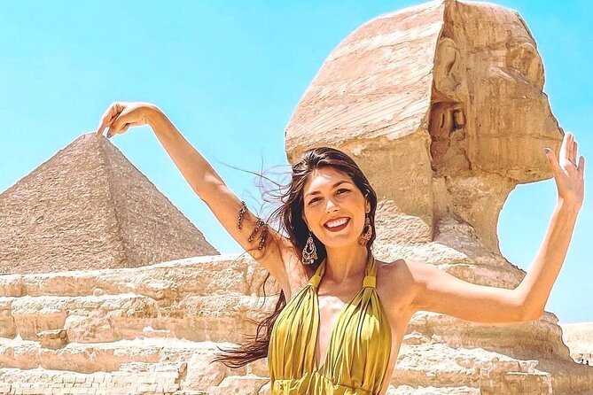 private Giza Pyramids,Sphinx and the New Grand Egyptian Museum - Khafre and the question of going inside