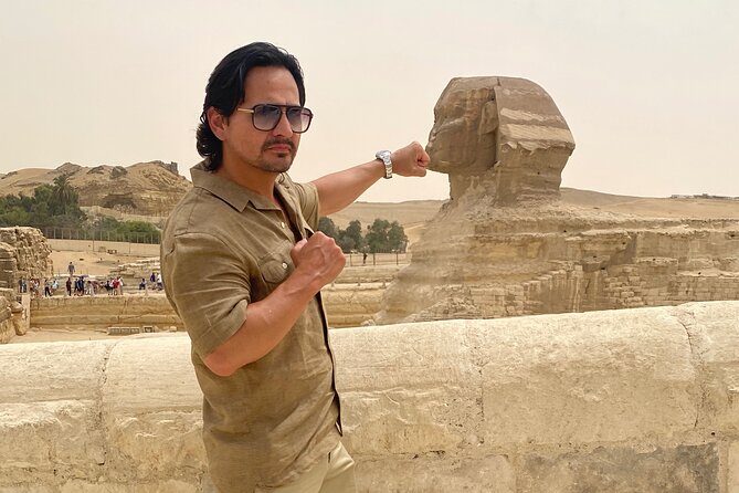 private Giza Pyramids,Sphinx and the New Grand Egyptian Museum - Khufu, the Great Pyramid