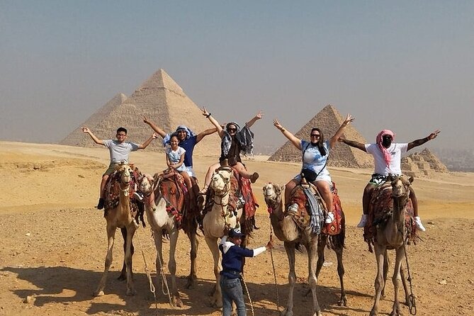Private Giza Pyramids Sphinx Memphis Saqqara Lunch and Camel - Saqqara shows how pyramid design changed