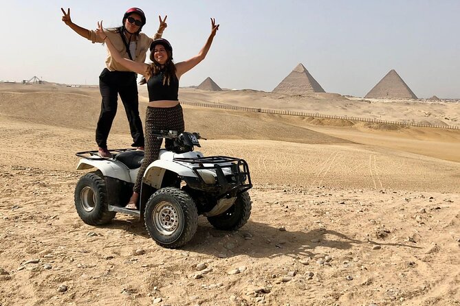 Private Giza Pyramids, Sphinx, Quad Bike, Camel Ride, Nile Dinner Cruise - Local bazaars and the optional lunch stop