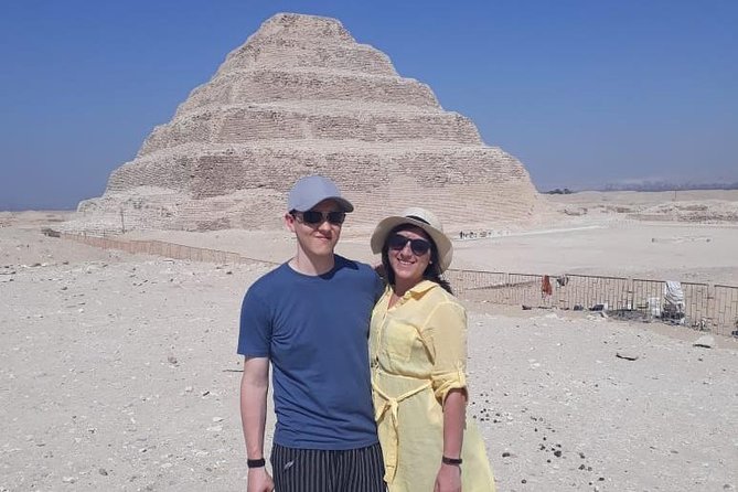 Private Guided Day Tour in Giza Saqqara and the Egyptian Museum Including a Camel Ride from Cairo - Saqqara and the Step Pyramid of Zoser