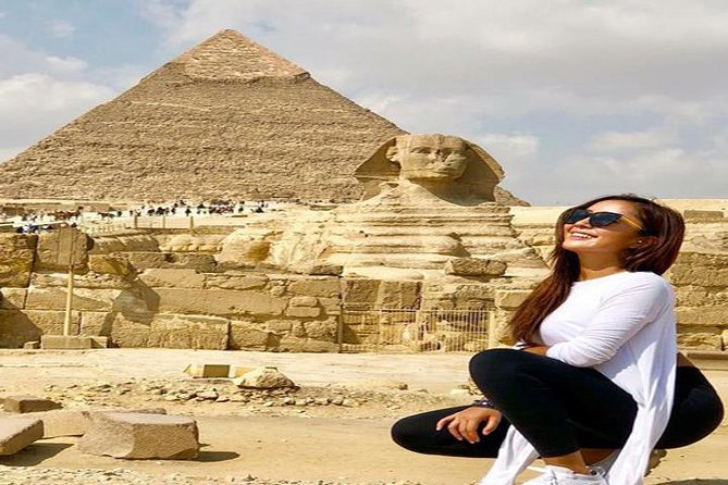 Private Guided Day Tour of Giza and Saqqara with Egyptian Lunch and Camel Ride - Starting at Giza with the three pyramids