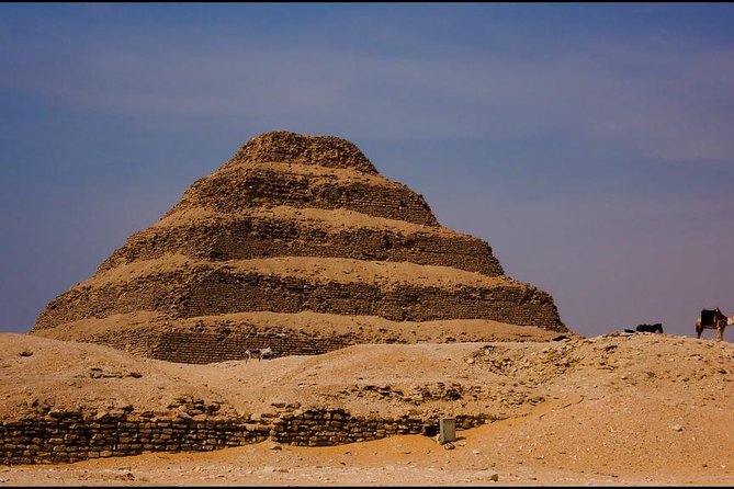 Private Guided Day Tour of Giza and Saqqara with Egyptian Lunch and Camel Ride - A 30-minute camel ride beside the pyramids