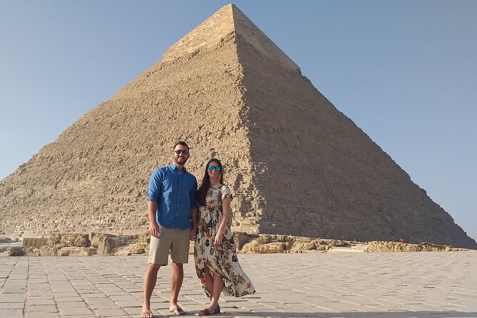 Private guided tour to Giza Pyramids, and Great Sphinx - The panoramic viewpoint is made for photographs