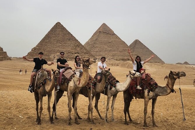 Private Half day Tour of the Pyramids and Sphinx from Cairo - The Great Pyramid of Khufu gets the longest look