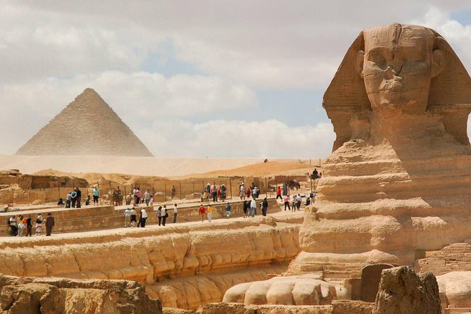 Private Half-Day Tour to Giza Pyramid ,Sphinx and Camel Ride - The panoramic viewpoint is worth the extra drive