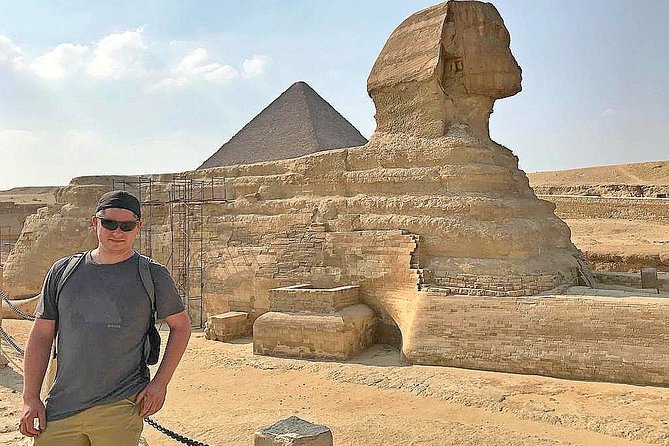 Private Half Day Tour to Giza Pyramids & Great Sphinx from Cairo - The Great Sphinx in a compact half-hour stop